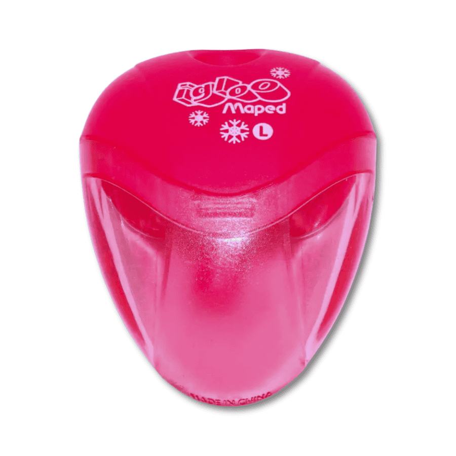 Dosenspitzer i-gloo für Linkshänder von Maped in pink