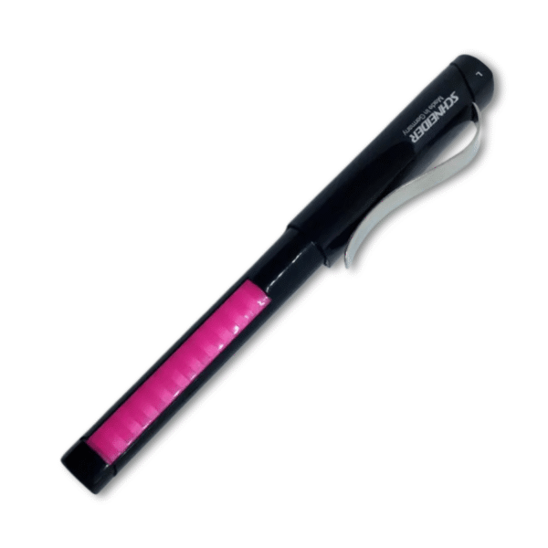 Füller Base für Linkshänder von Schneider in pink-schwarz – Bild 2