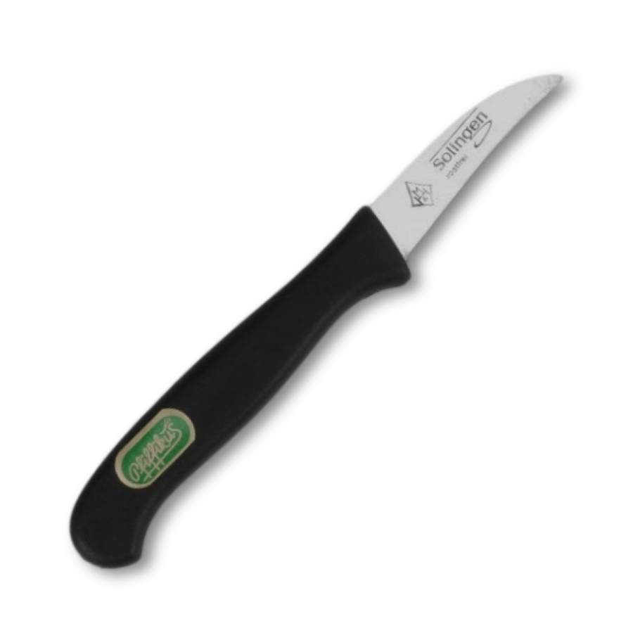Schälmesser mit gerader Klinge für Linkshänder von Pfiffikus (15.5 cm cm)