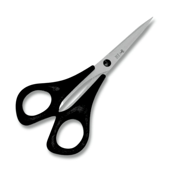 Fadenschere Premium Spitz für Linkshänder von Paul (14 cm) in schwarz