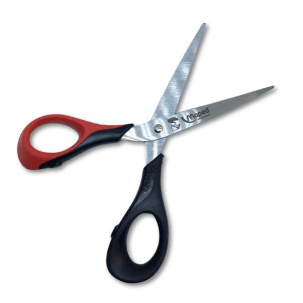 Kinderschere Sensoft 3D für Linkshänder von Maped (16 cm) in rot-schwarz - Image 2
