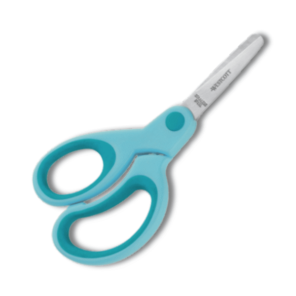 Kinderschere Softgrip Lefty für Linkshänder von Westcott (13 cm) in türkis