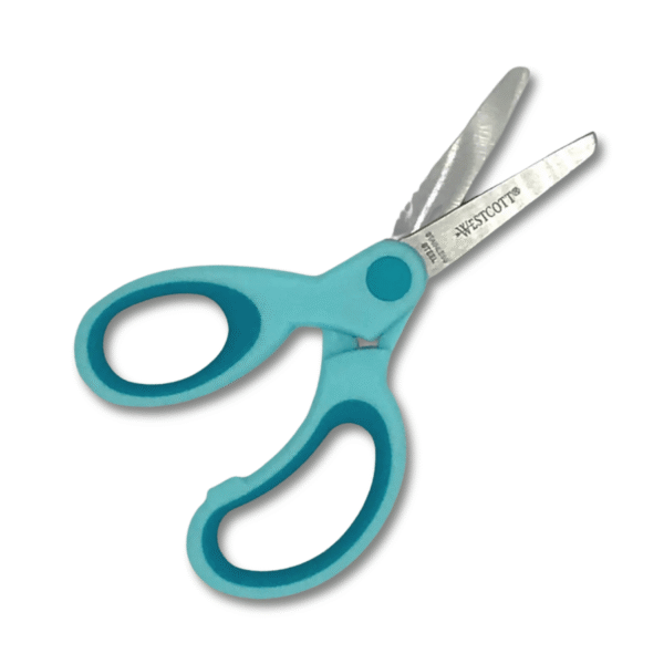 Kinderschere Softgrip Lefty für Linkshänder von Westcott (13 cm) in türkis - Image 2