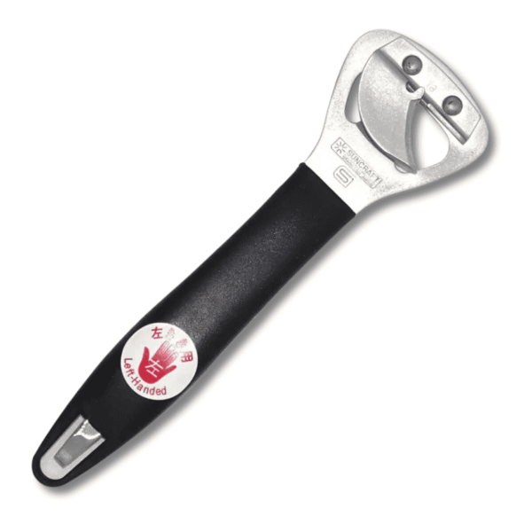 Flaschenöffner für Linkshänder von Suncraft