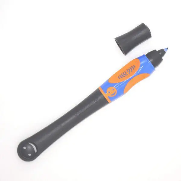 Tintenroller griffix Stufe 3 für Linkshänder von Pelikan in neon black