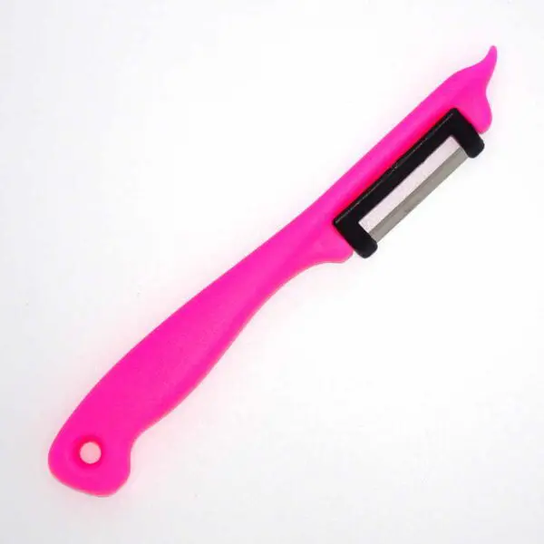 Sparschäler für Linkshänder in pink
