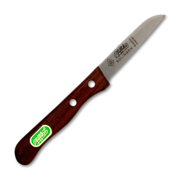 Brötchenmesser für Linkshänder von Pfiffikus (17 cm) mit Holzgriff